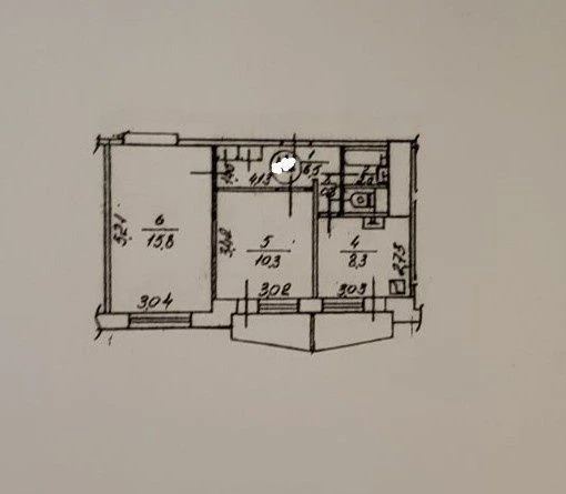 2-room apartment for sale, Holoseevskaya Street, 8, Metro Dem