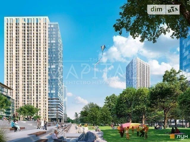 Sale of 1-room apartment 48 sq. m. on Akademika Zabolotnogo St. 1