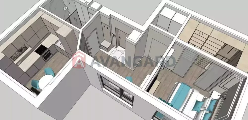 Stylish apartment for sale in the residential complex "Geneva"
