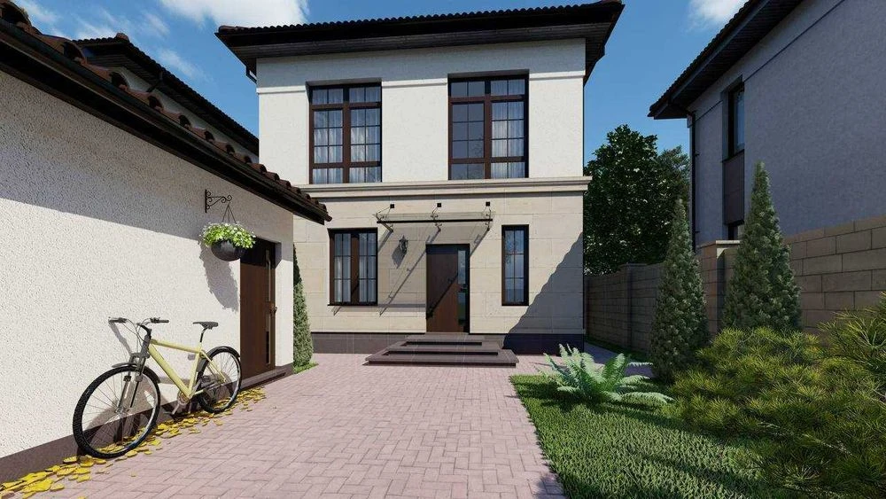 New house 135 m2 Chervonyi khutor/Instalment center
