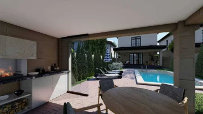 New house 135 m2 Chervonyi khutor/Instalment center