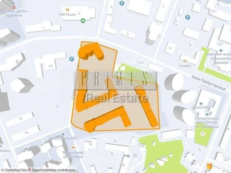 2-room apartment for sale, residential complex "Bulvar Fontaniv", Saperne Pole st.