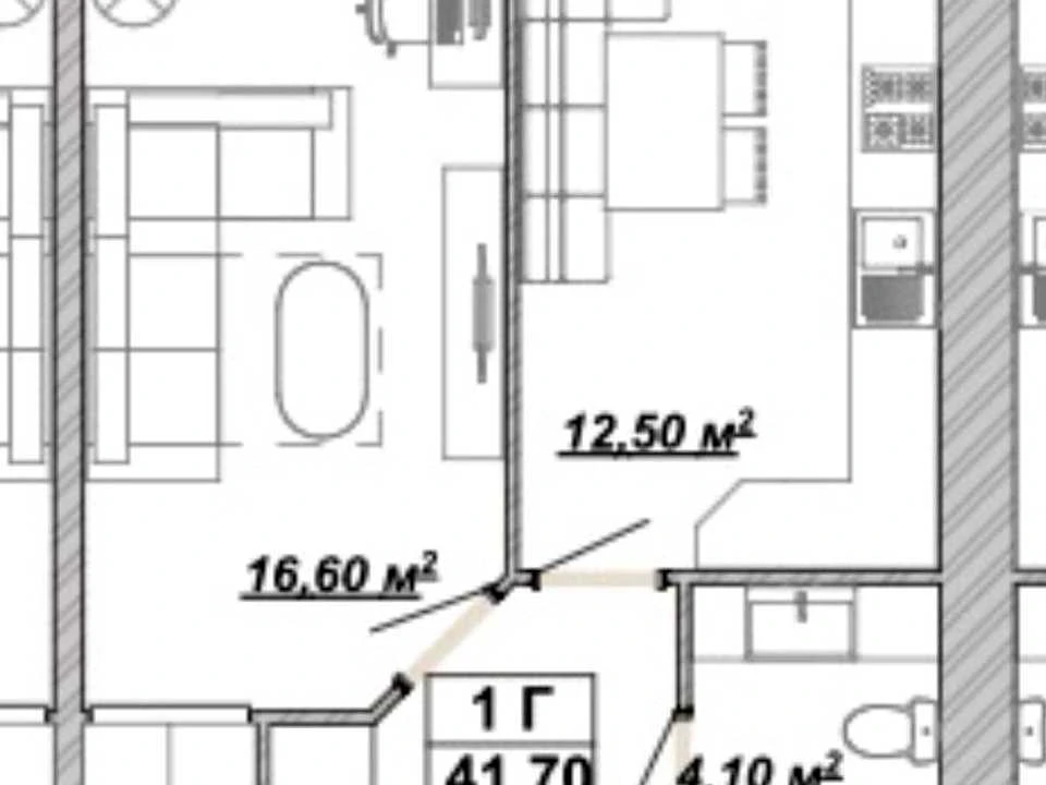 Apartment. Ivano-Frankivsk, Knyahynyn St., (Building 34)