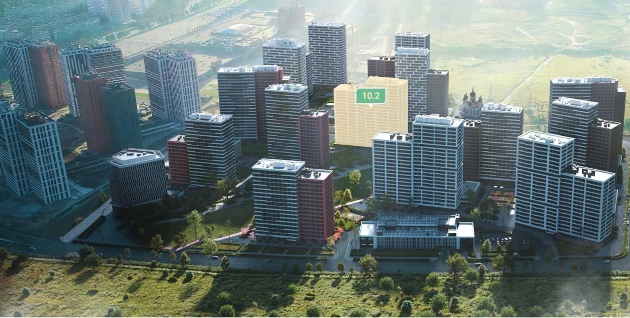 1-room apartment for sale 44.41 m², Oleksandra Olesia St.,