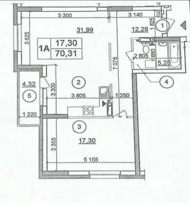 Best price. Sale of 2-room apartment in the residential complex Patriotika Building: Zbarazh. Sofia R