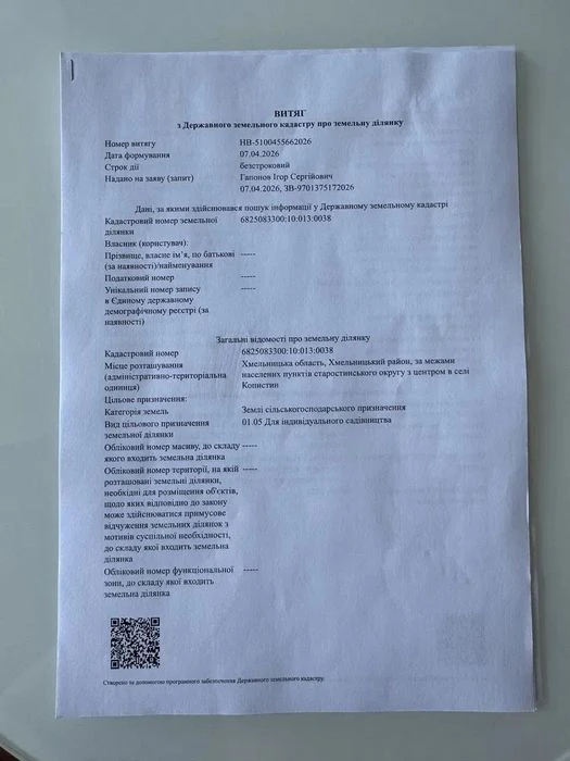Чудова земельна ділянка Книжківці 8 соток ОК Королівський-2