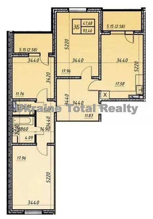 URGENT! Residential complex Navigator 2! 3-room apartment! Konop Street