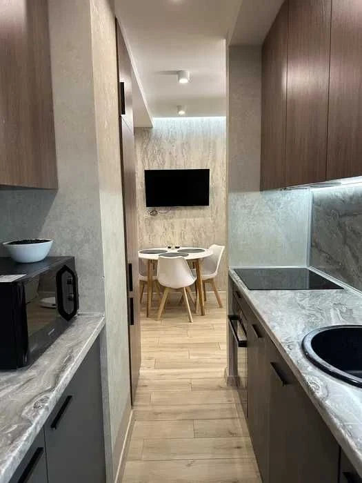 Two-bedroom apartment for sale, Duet residential complex, Alekseevskaya metro station, 49 sq. m. (code 22162)