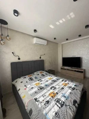 Two-bedroom apartment for sale, Duet residential complex, Alekseevskaya metro station, 49 sq. m. (code 22162)