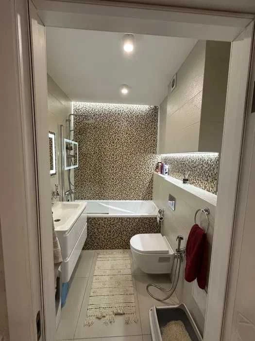 Two-bedroom apartment for sale, Duet residential complex, Alekseevskaya metro station, 49 sq. m. (code 22162)