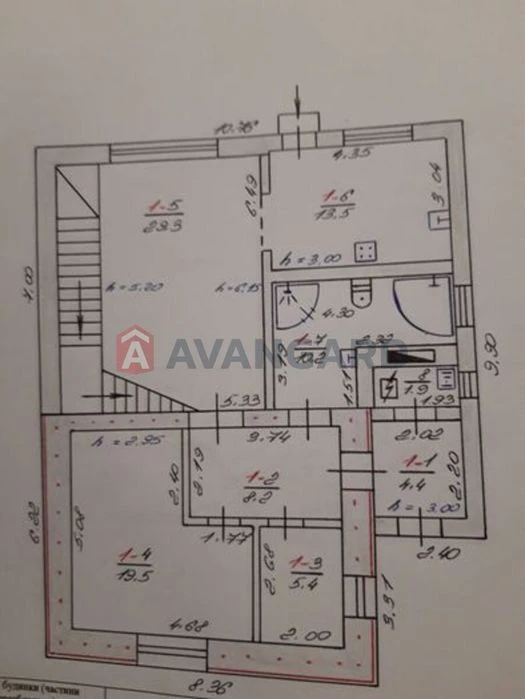 House for sale. Panas Saksagansky. Yuzhny Rynok stop.