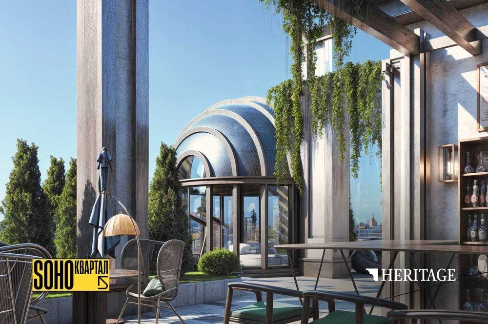 3-комнатная квартира в центре. Квартал SOHO. Ул. Шмидта. 1S7