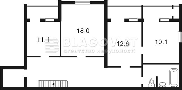 Apartment for sale Ivasyuk Volodymyr Ave. (Heroes of Stalingrad)