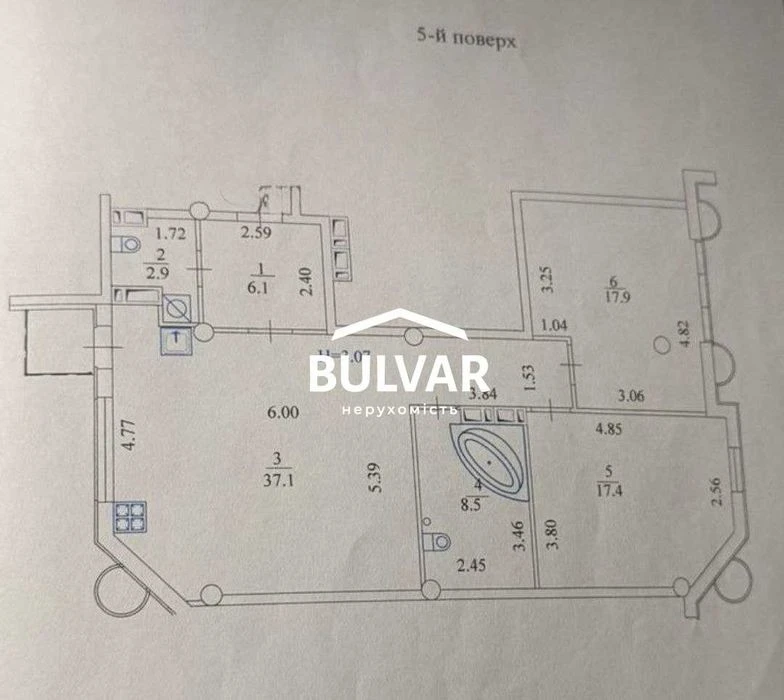 ЖК Квитка‼️3 комн. квартира - 90 м2, Центр ‼️Новострой, Клуб