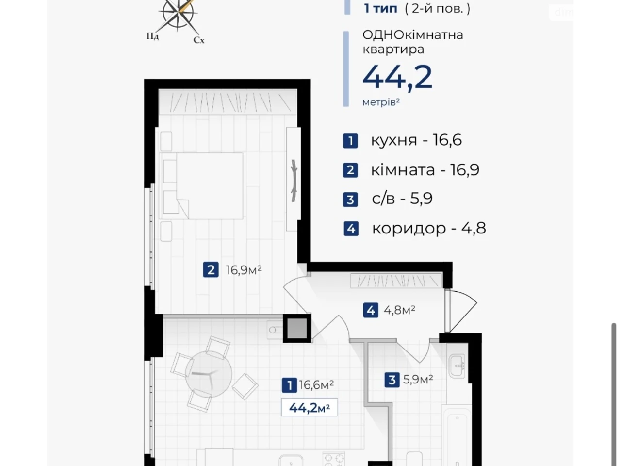 Продаж Квартира Пасічна