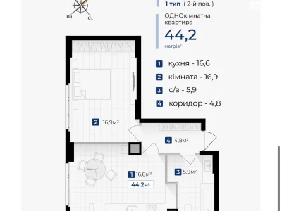 Продаж Квартира Пасічна