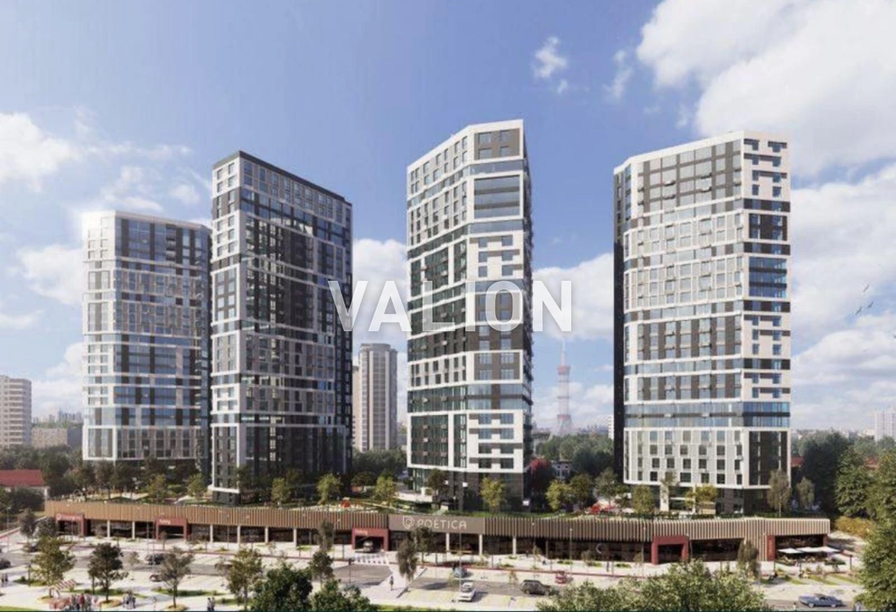 1-room apartment for sale in Poetica residential complex, Degtyarivska 25, Shevchenko Street