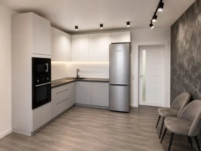 European-style two-room apartment 48 m² with designer renovation | Double-sided |