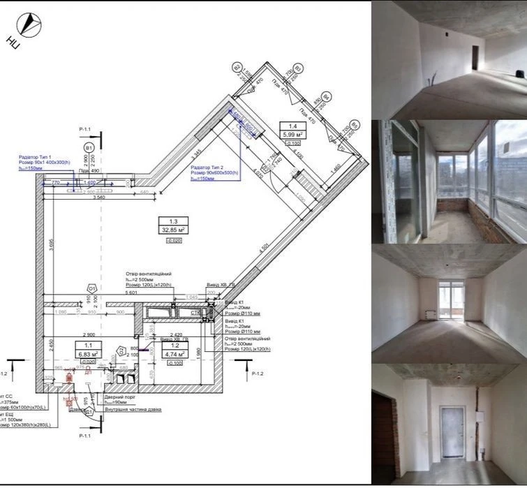 Without % Sale, Yeoselya, Lukyanivskyi Kascad residential complex, 1 room 50 sq. m
