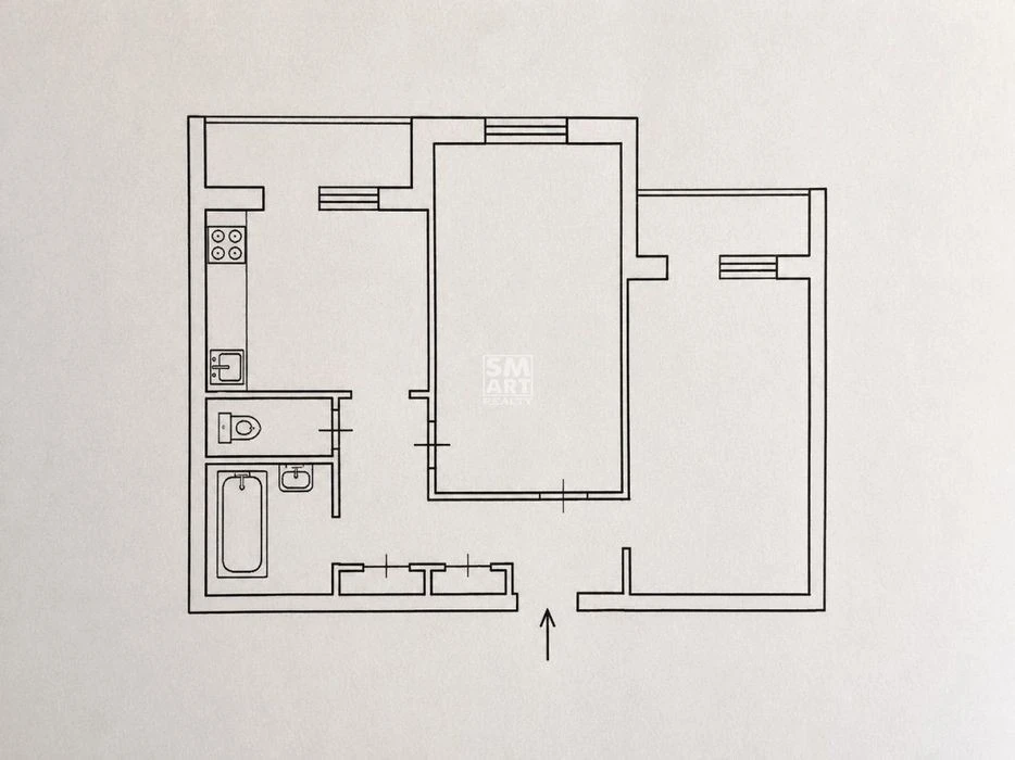 WITHOUT% 2-room apartment for sale, Revutskoho St. 21