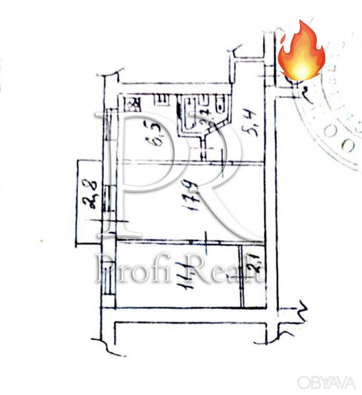 2-room apartment, 46 sq.m.