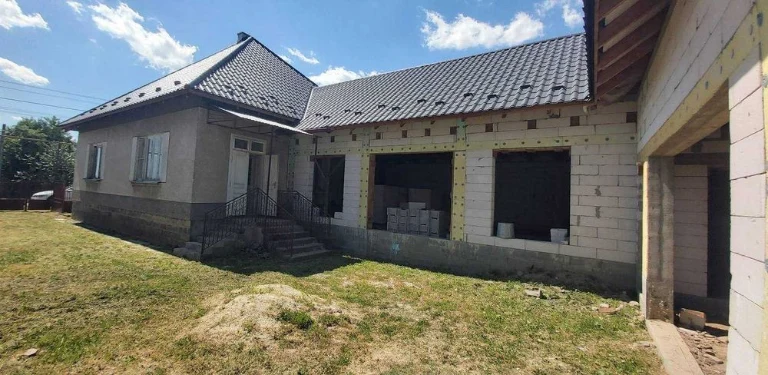 Будинок на етапі реконструкції під американку