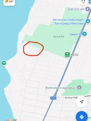 Продаж Ділянка під житлову забудову Корабельний