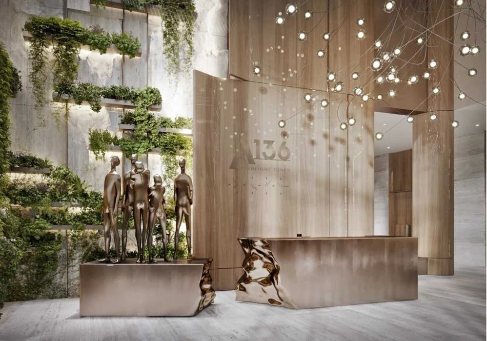Premium apartment of the residential complex "A136 Highlight Tower", 88 m, Anton St.