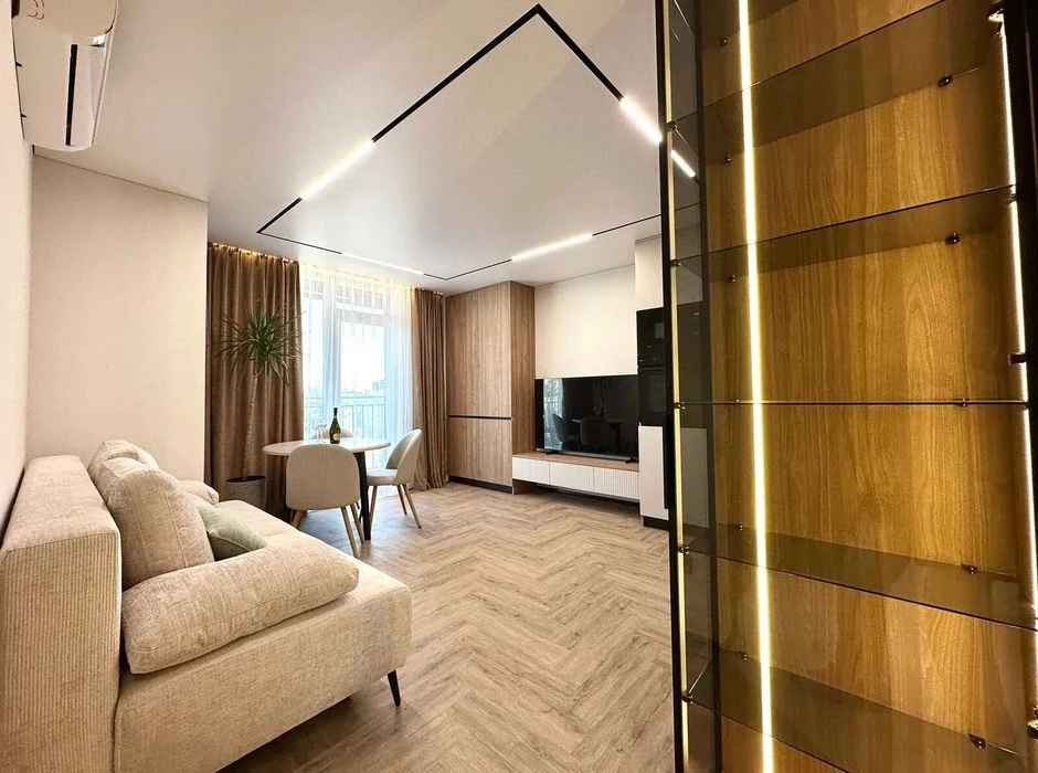 Stylish 1-room apartment + kitchen-living room in the Family Plaza residential complex!