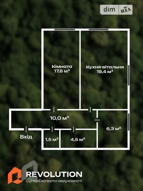 Sale of 1-room apartment 59.3 sq. m on Akademika Zabolotnogo St.