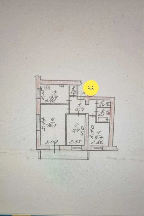 Продажа 3 к. кв. в кирпичном доме, ул. Бочарова (возле пар