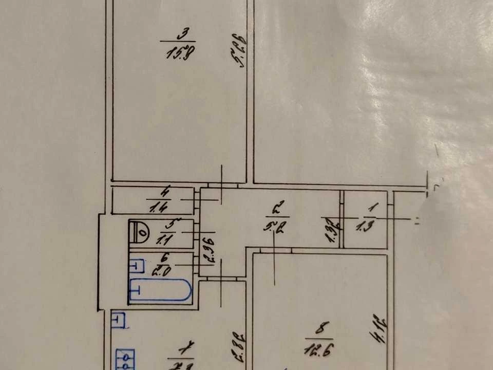 Apartment. Kharkiv, Valentynivska St. (Blyukhera)