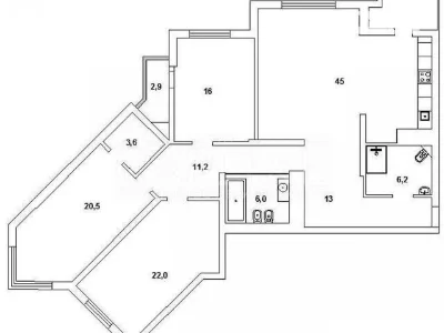 Продажа 4к квартиры 142 кв. м по ул. Княжий Затон 21 • ID 34