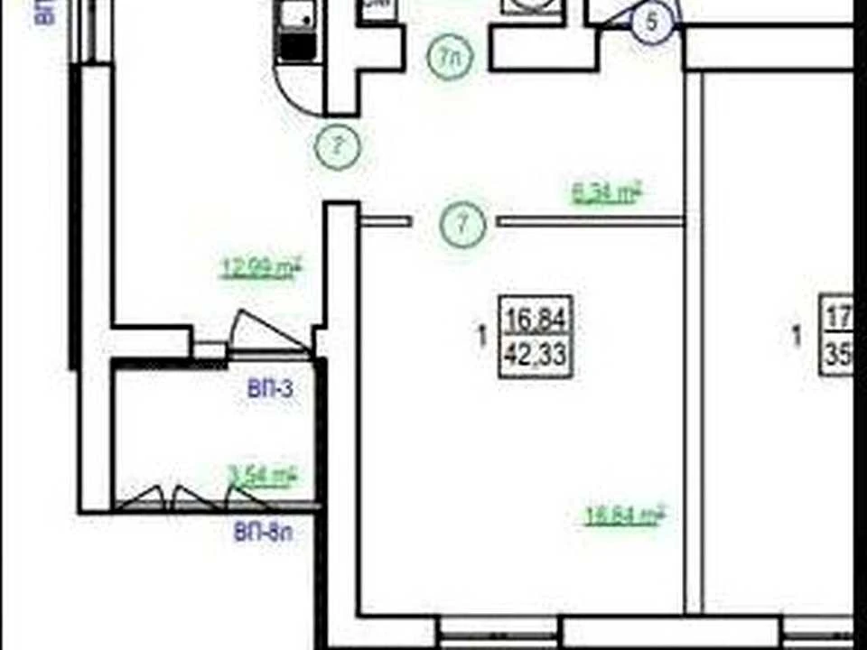 Apartment. Kharkiv, Poltava Shlyakh St., 184a, k.