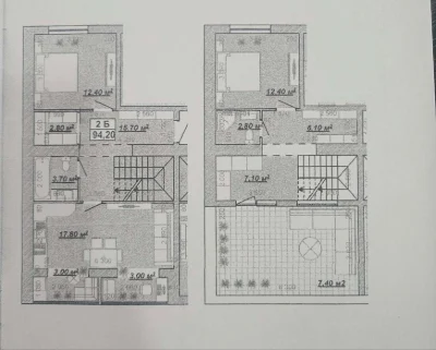 Two-level apartment for sale in the Knyaginyn residential complex. Very good price.