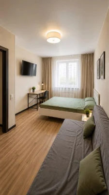 New building of residential complex "Ptashka" | 40 m² | Furniture and appliances | Kyivsky