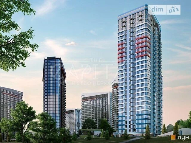 Sale of 2-room apartment 72 sq. m on Dniprovska embankment 17V • I