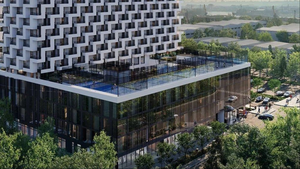 Apartment for sale in Boston Creative House residential complex, 5 min from Pochaina metro station