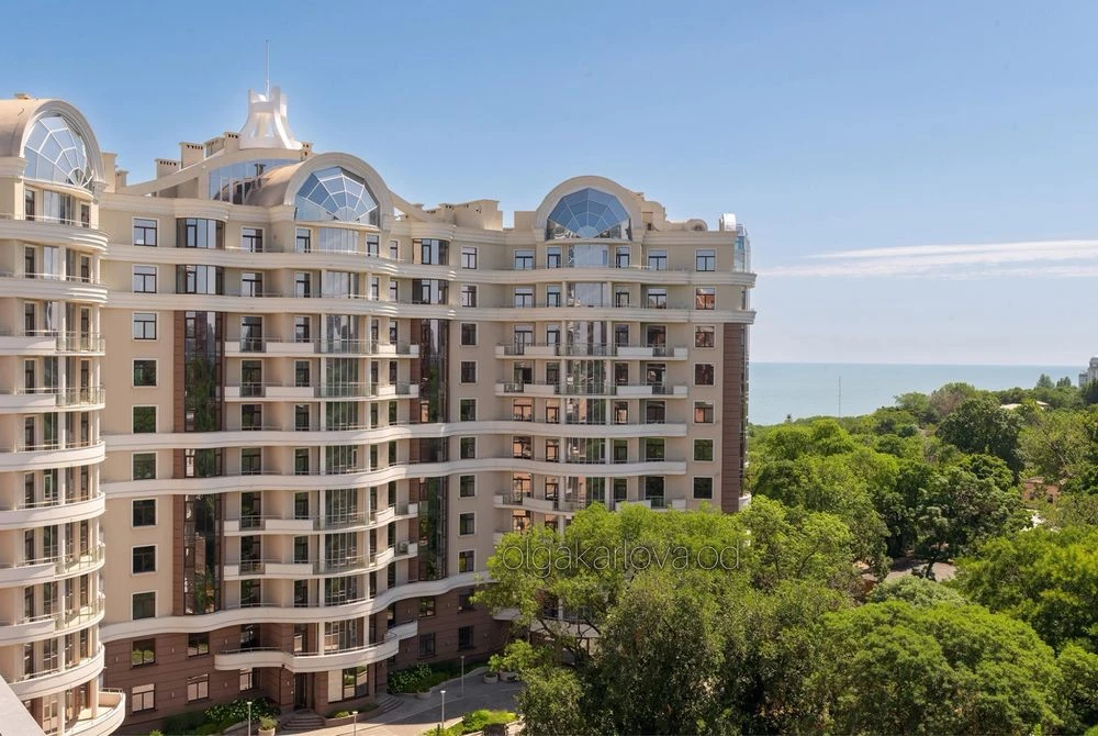 Комиссия 0%, панорама моря, квартира 165м2, Дом Каркашадзе,