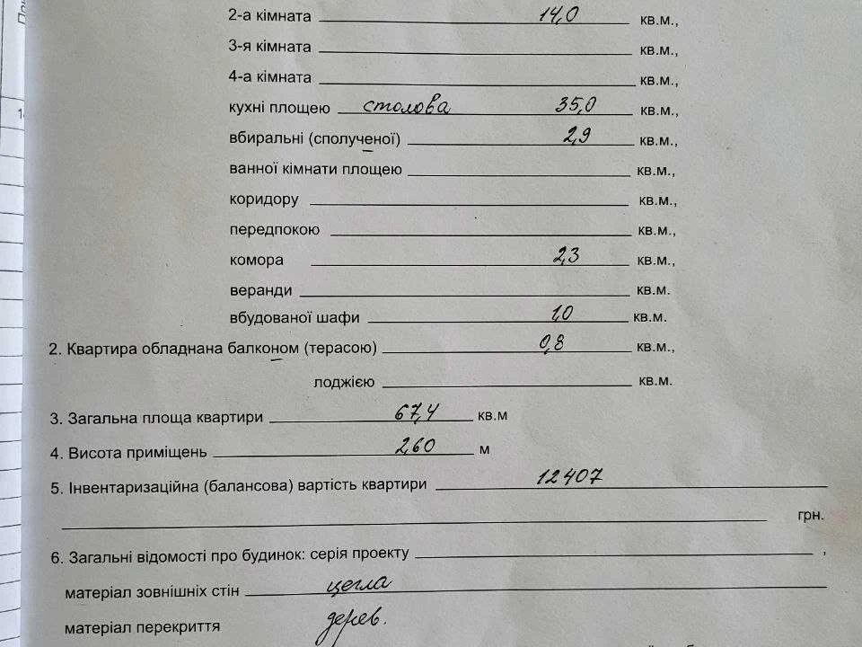 Квартира. Дніпро, Старокозацька вул. (Комсомольська)