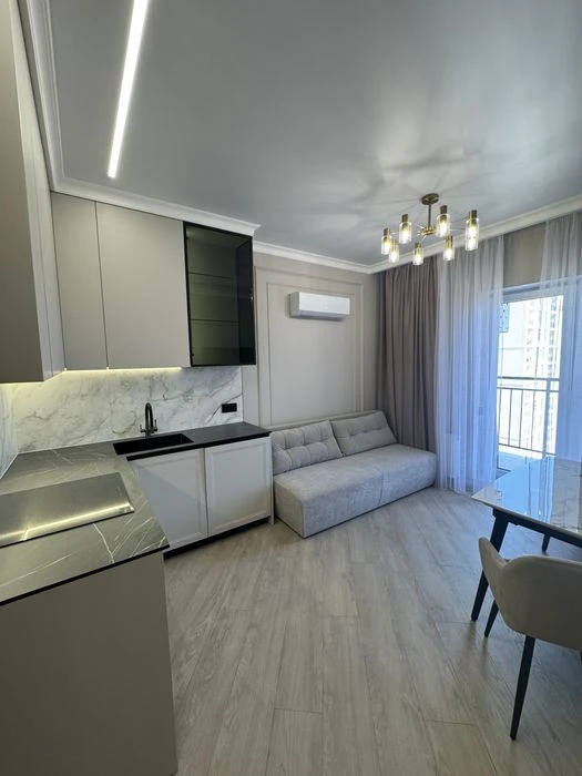 Краснова | 43 м² | Вид на ипподром и море| Ремонт, мебель и