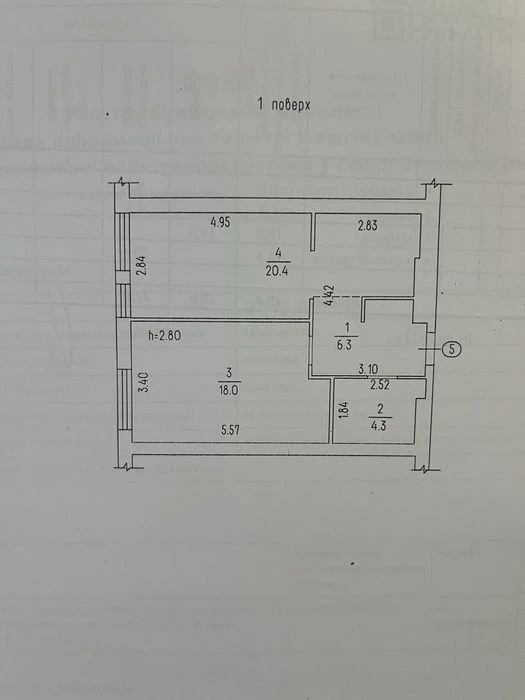 Продаж 1кімн.квартири 49м2 в ЖК «Сіті Парк»
