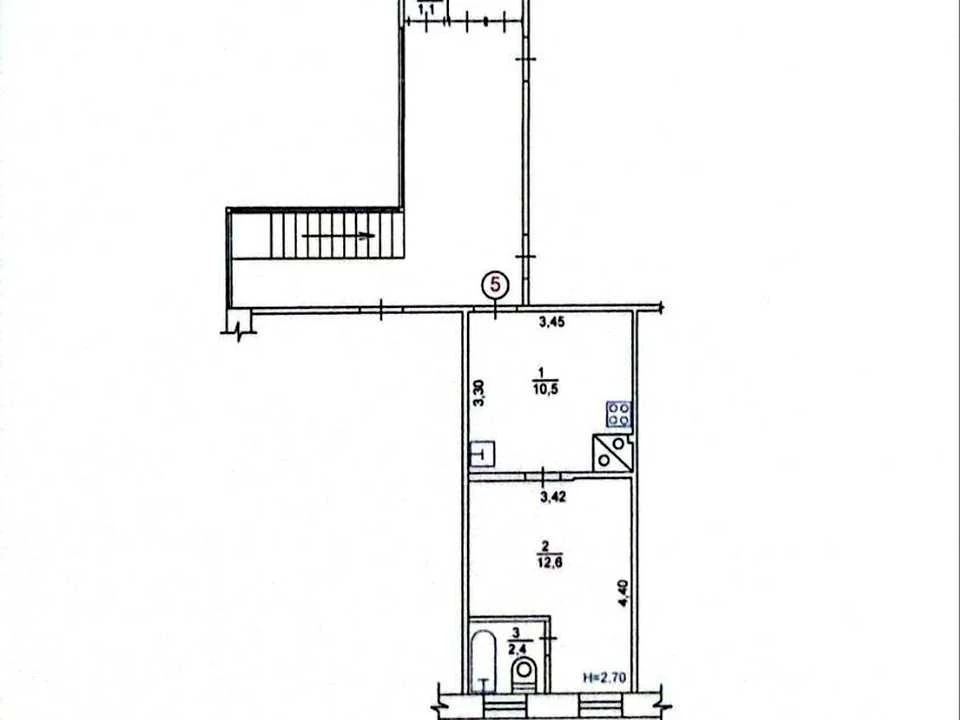 Apartment. Kharkiv, Ryleeva St.