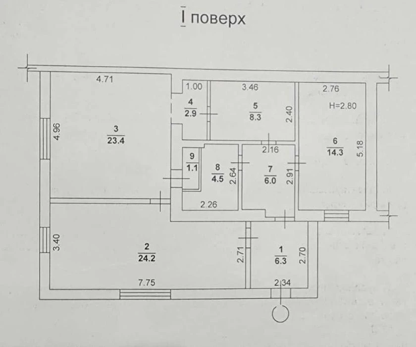 Дом на трех сотках земли в черте города на 3-й ст. Люстдорфс