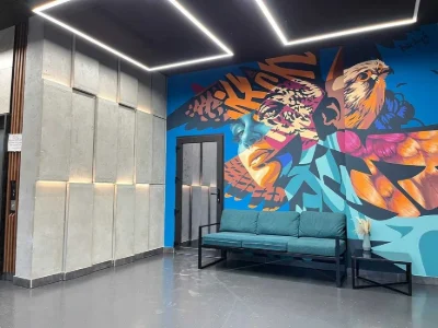 One-room apartment with renovation in the Manhattan residential complex!