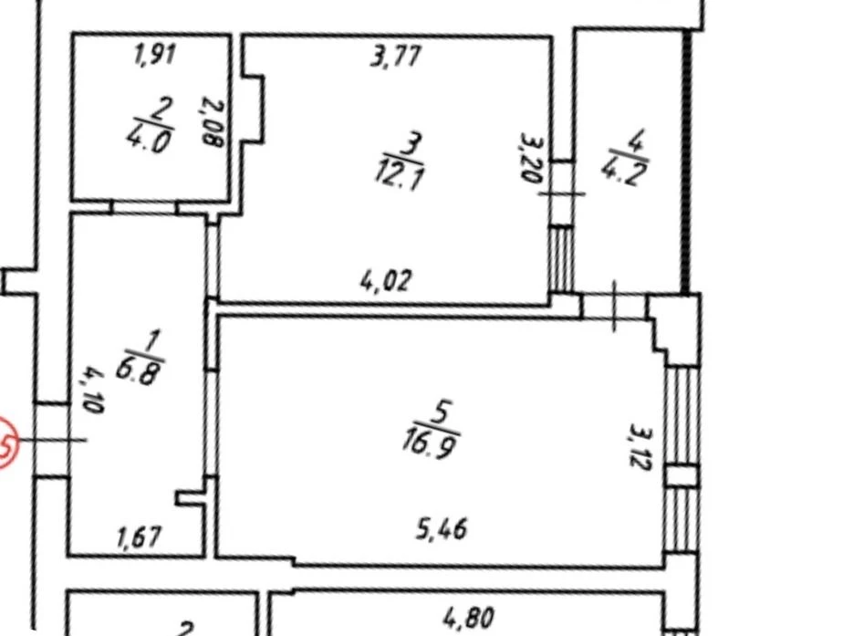 Продажа 1-к квартиры 44 м ЖК Великобритания, Шевченко| Ближн