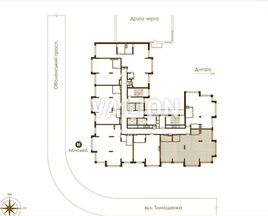 For sale 4-room apartment Obolonskyi Avenue 26, Obolon R residential complex
