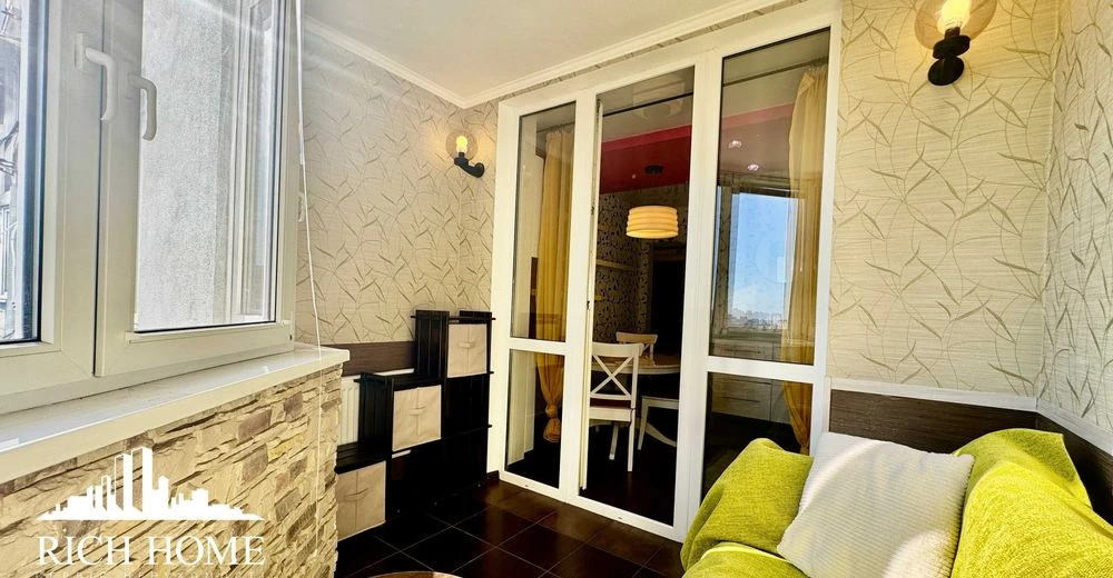 For sale spacious 1-room apartment, 46 sq.m. Chervonaya Kalina, 68