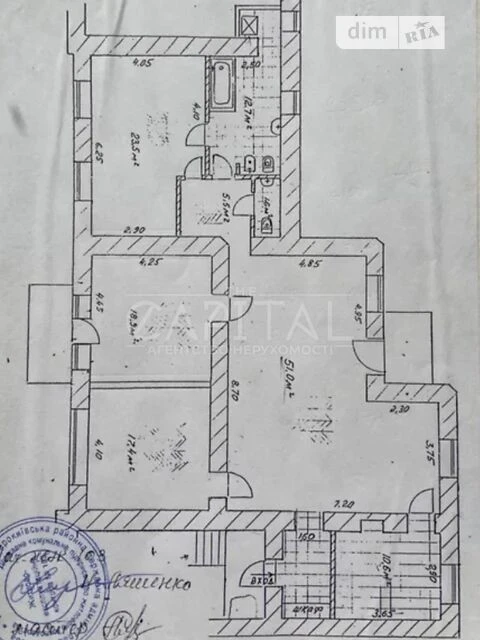 For sale 4-room apartment 155 sq. m on Esplanadna st. 34/2 • ID 34