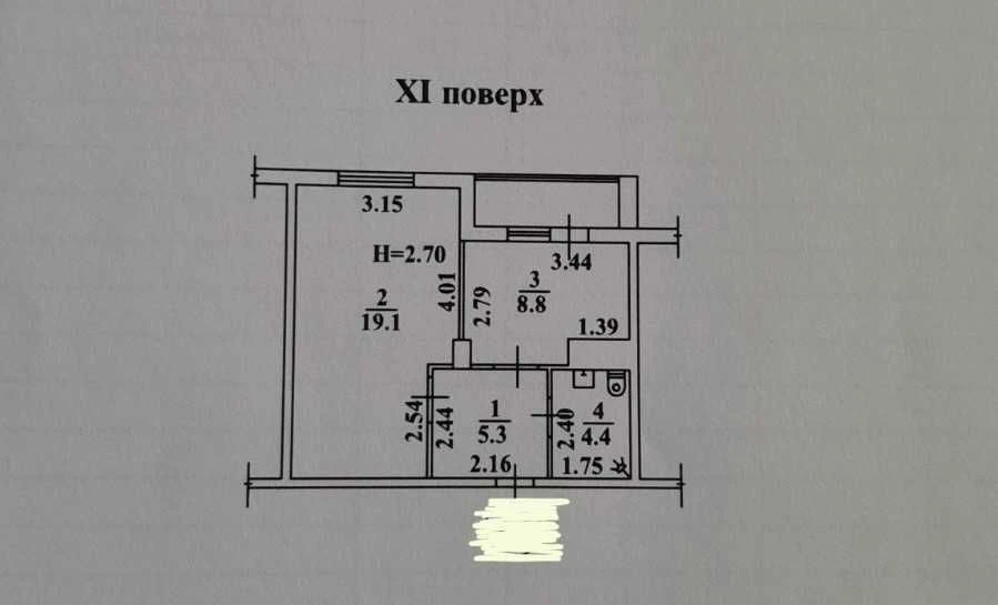 ЕКС! 1к в новом доме ЖК Балковский, красный кирпич. Гос
